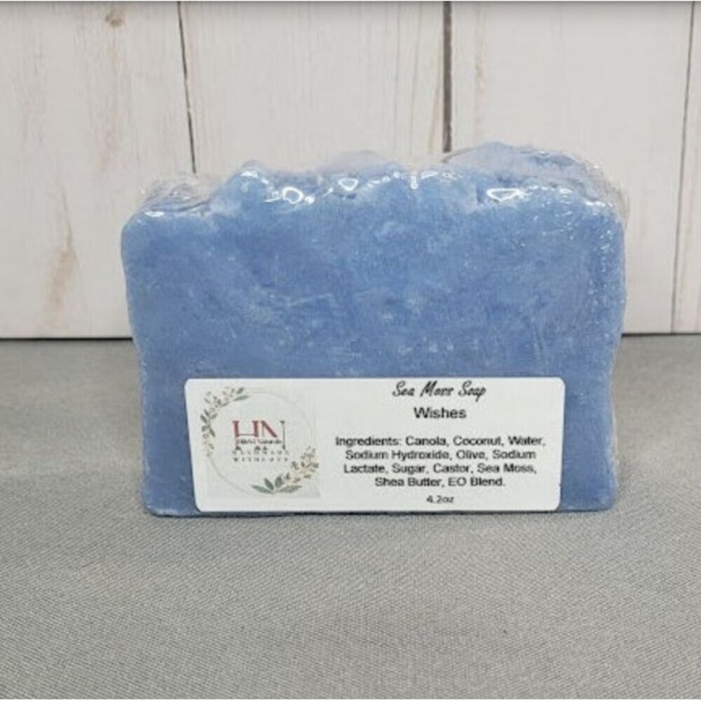 Sea Moss Soap Bar Wishes